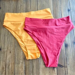 High Waisted Bikini Bottoms (2)